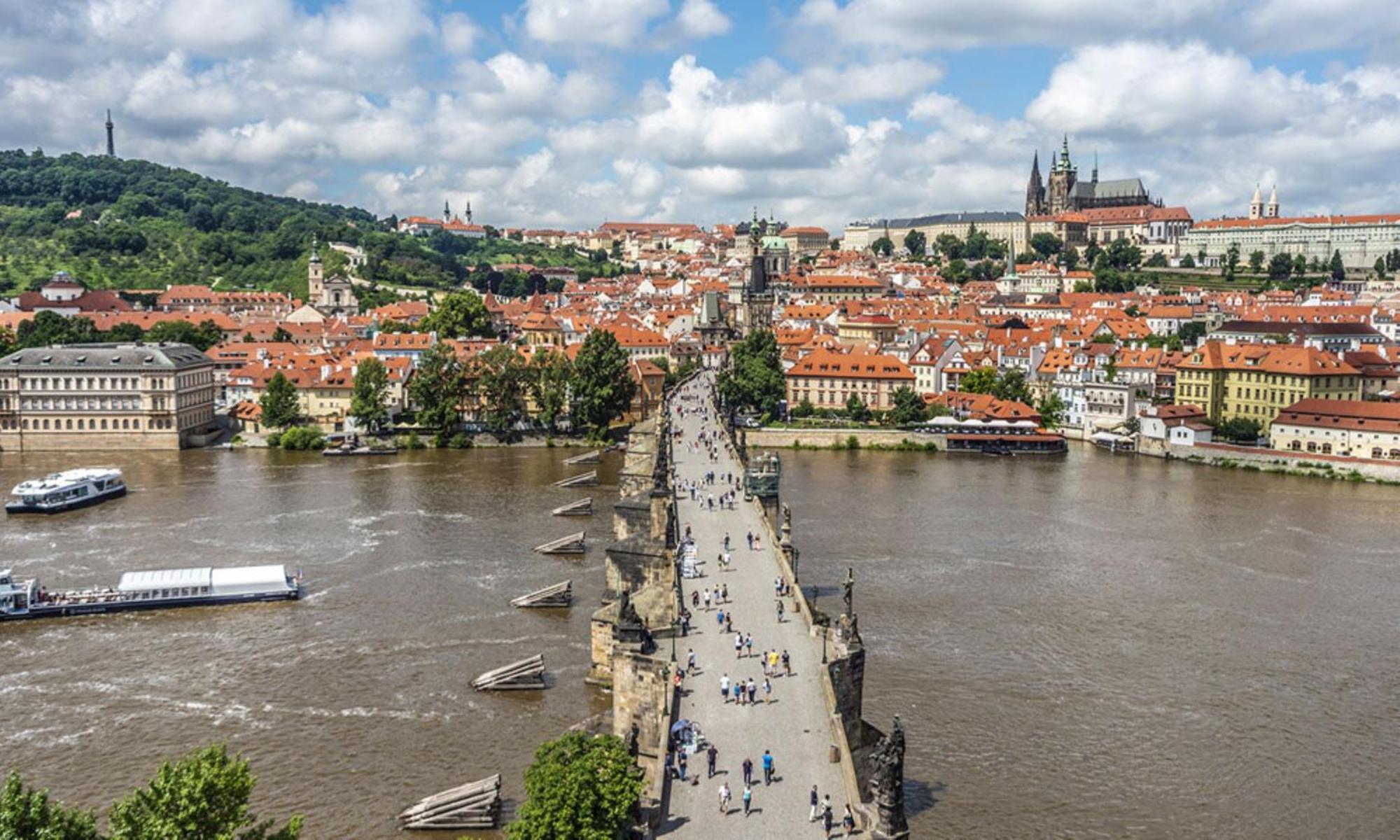 Apartment With Balcony And Parking Near The Prague Museum Eksteriør bilde